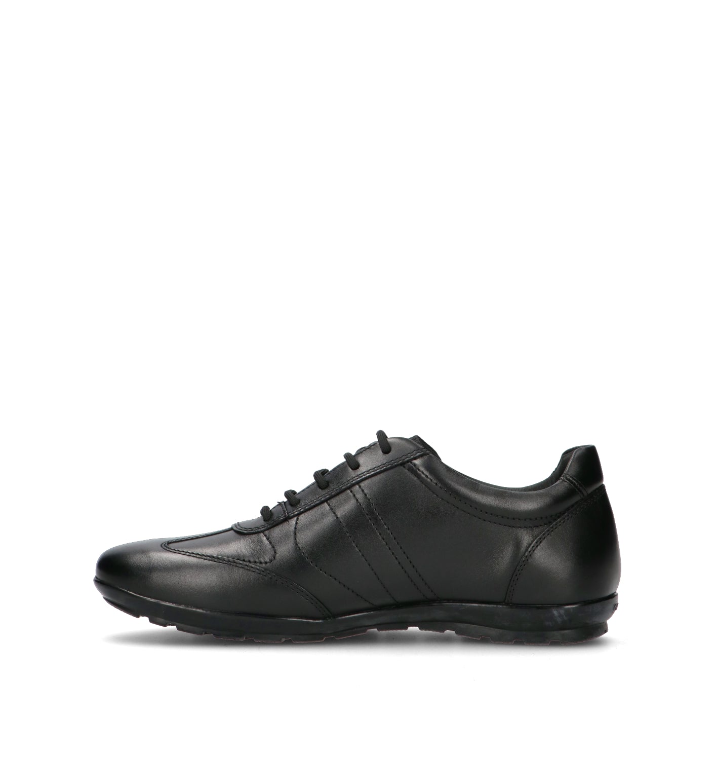 GEOX Sneaker uomo nera in pelle
