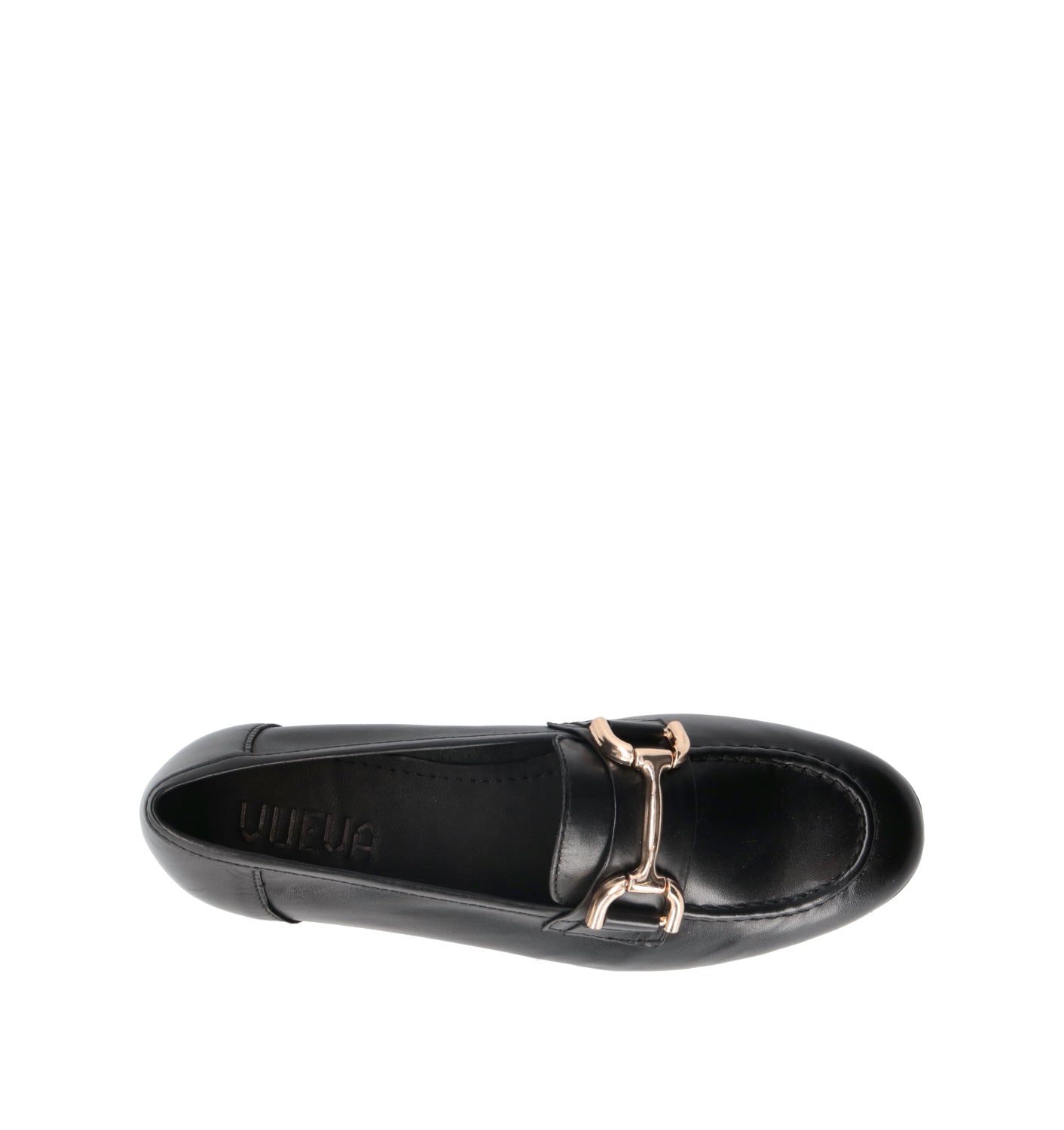 VUEVA Mocassino donna nero in pelle