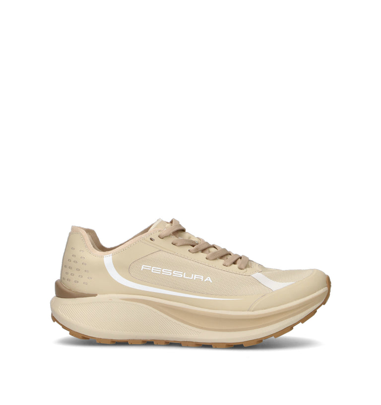 FESSURA Scarpa trail running donna beige