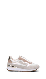 FORNARINA Sneaker donna bianca/beige in pelle