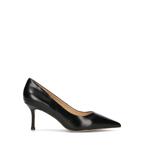 VIOLABLU' Décolleté donna nera in pelle