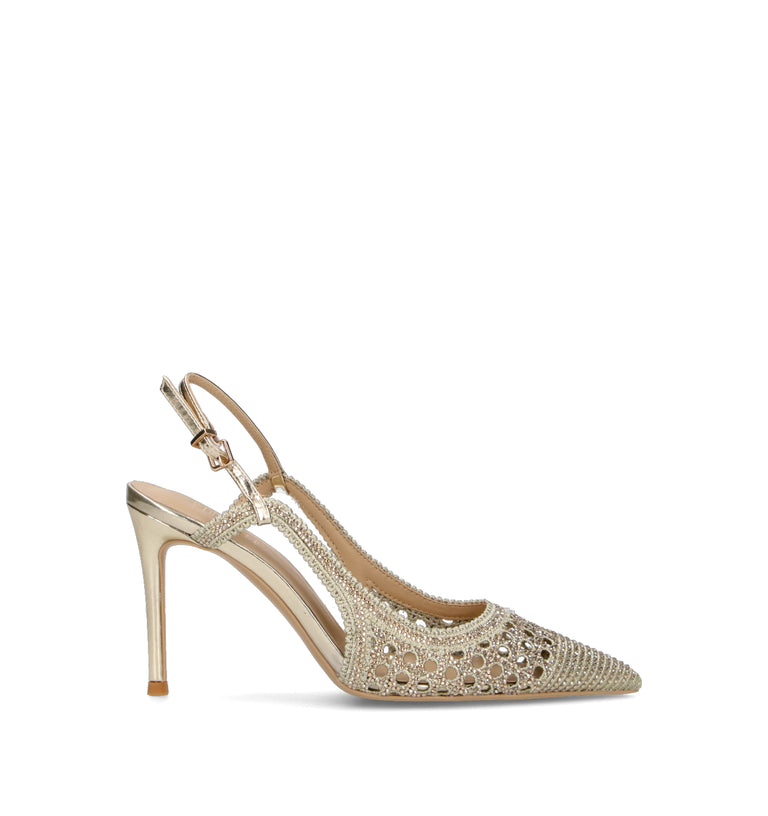VIOLABLU' Slingback donna oro