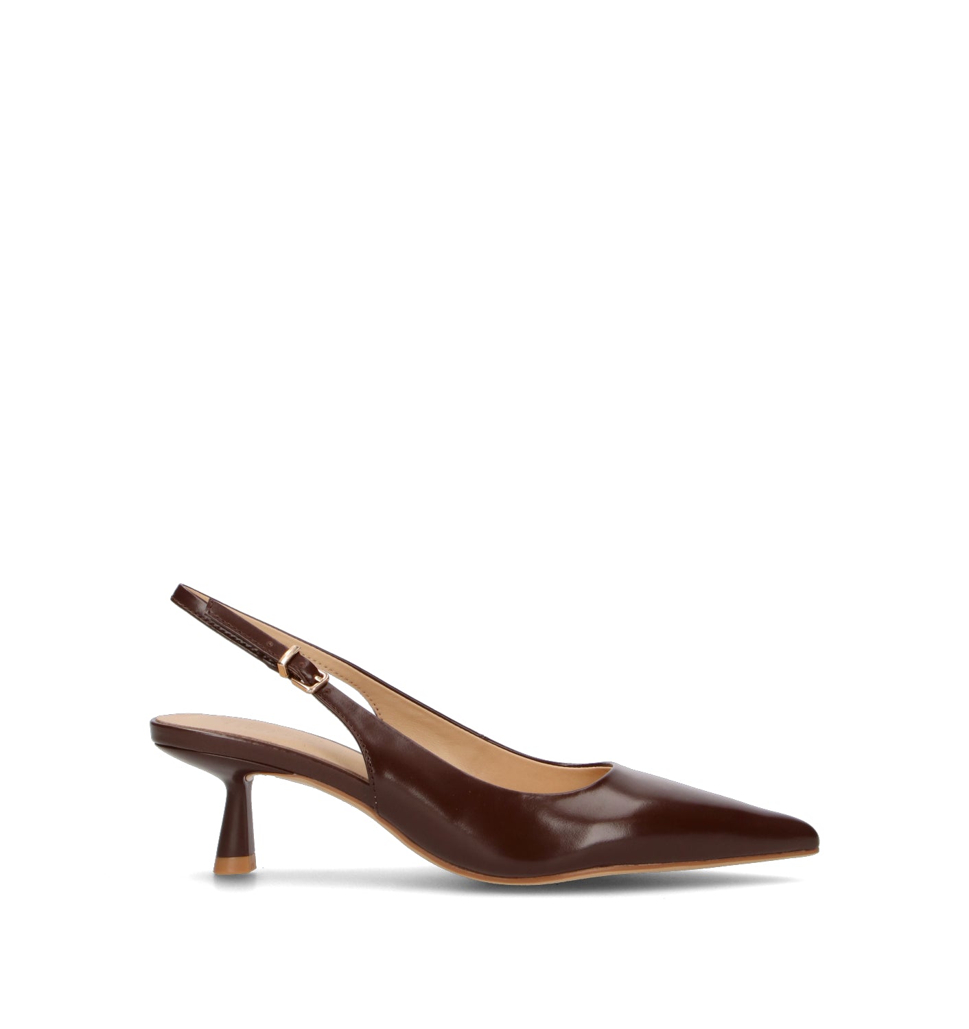 VIOLABLU' Slingback donna marrone in pelle