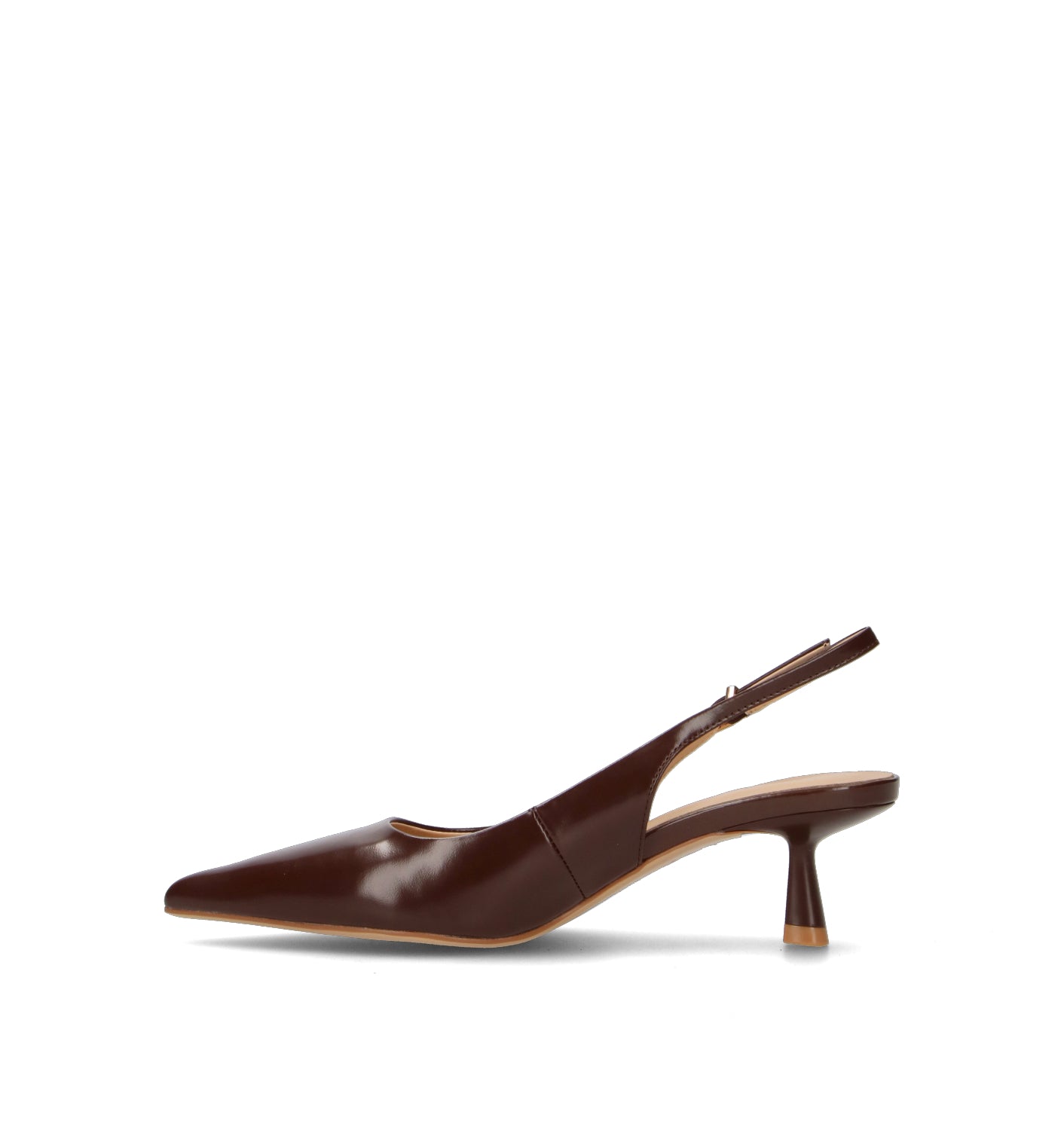 VIOLABLU' Slingback donna marrone in pelle