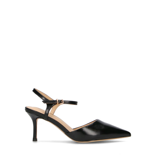 VIOLABLU' Slingback donna nera in pelle