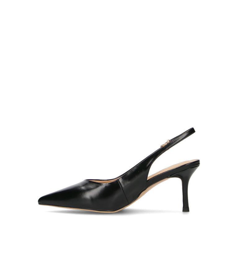 VIOLABLU' Slingback donna nera in pelle