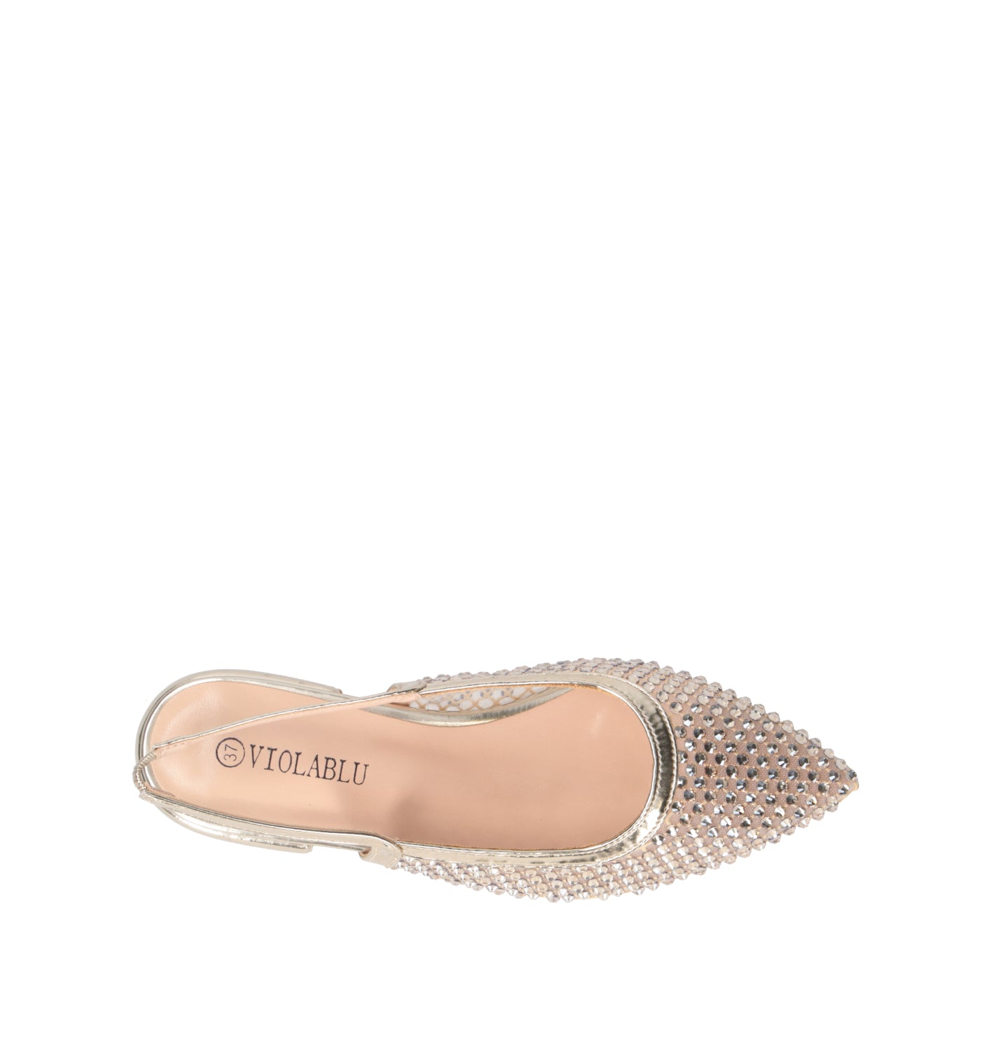 VIOLABLU' Slingback donna oro