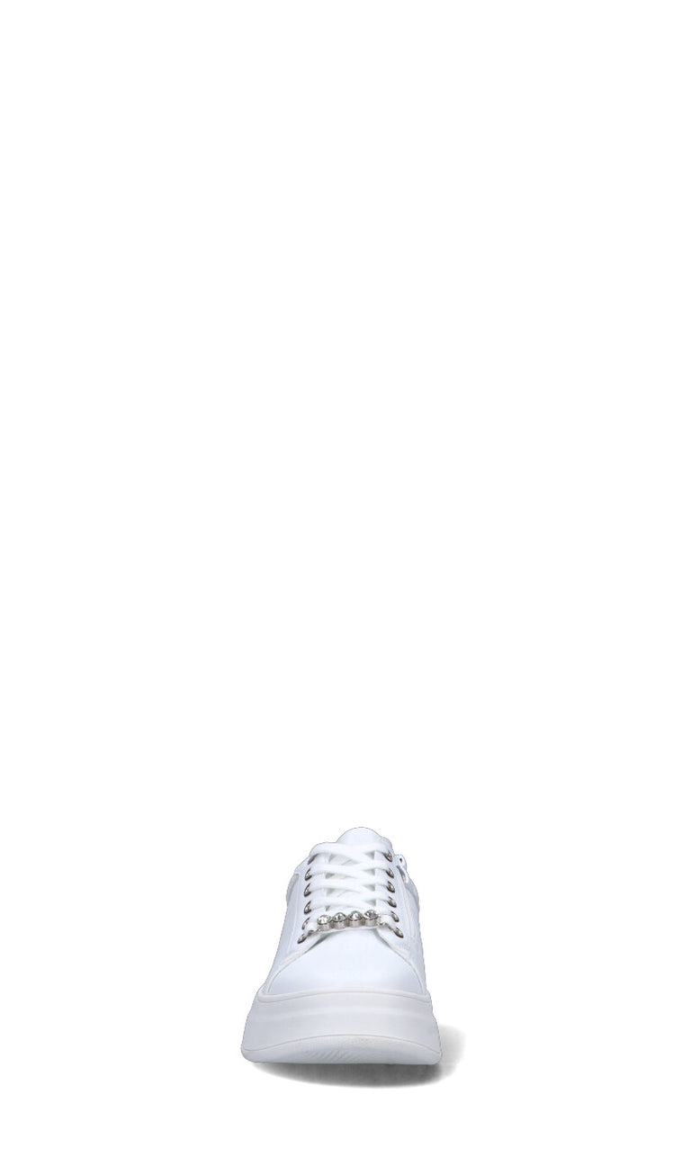 VIOLABLU' Sneaker donna bianca in pelle