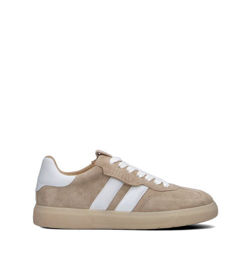 VIOLABLU' Sneaker donna beige/bianca in suede