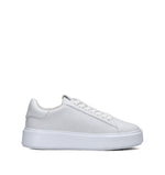 VIOLABLU' Sneaker donna bianca in pelle