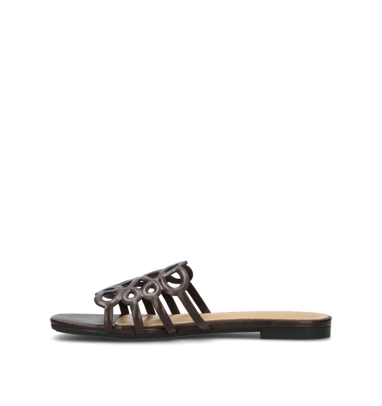 VIOLABLU' Ciabatta donna marrone