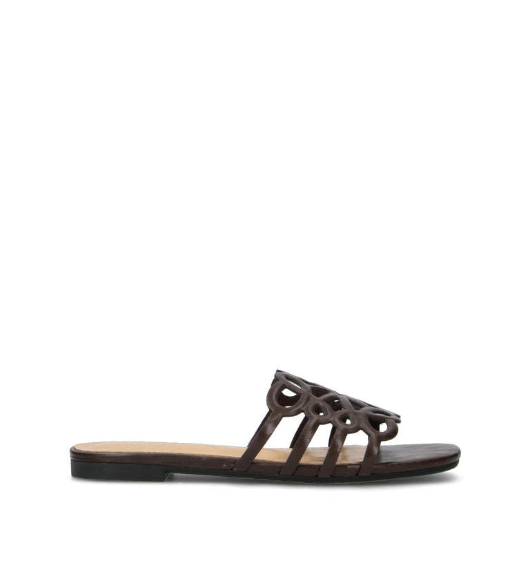 VIOLABLU' Ciabatta donna marrone