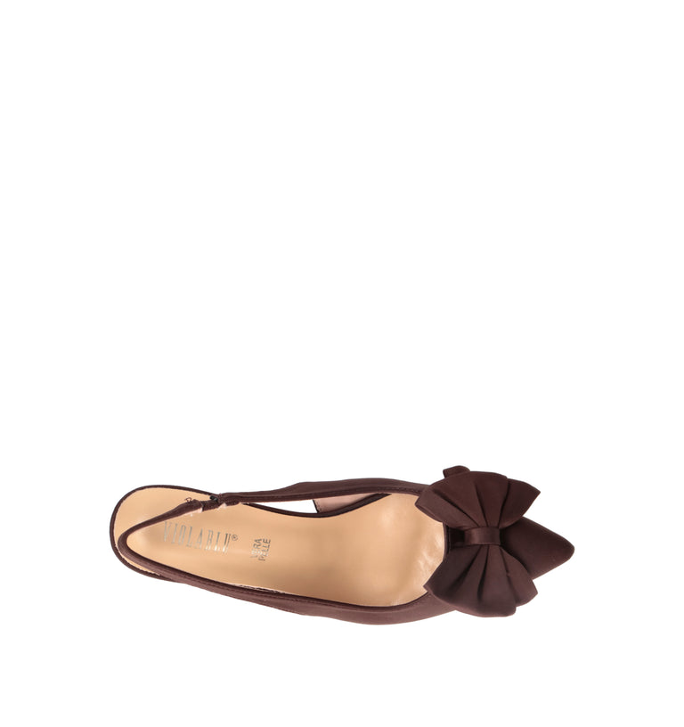 VIOLABLU' Slingback donna marrone