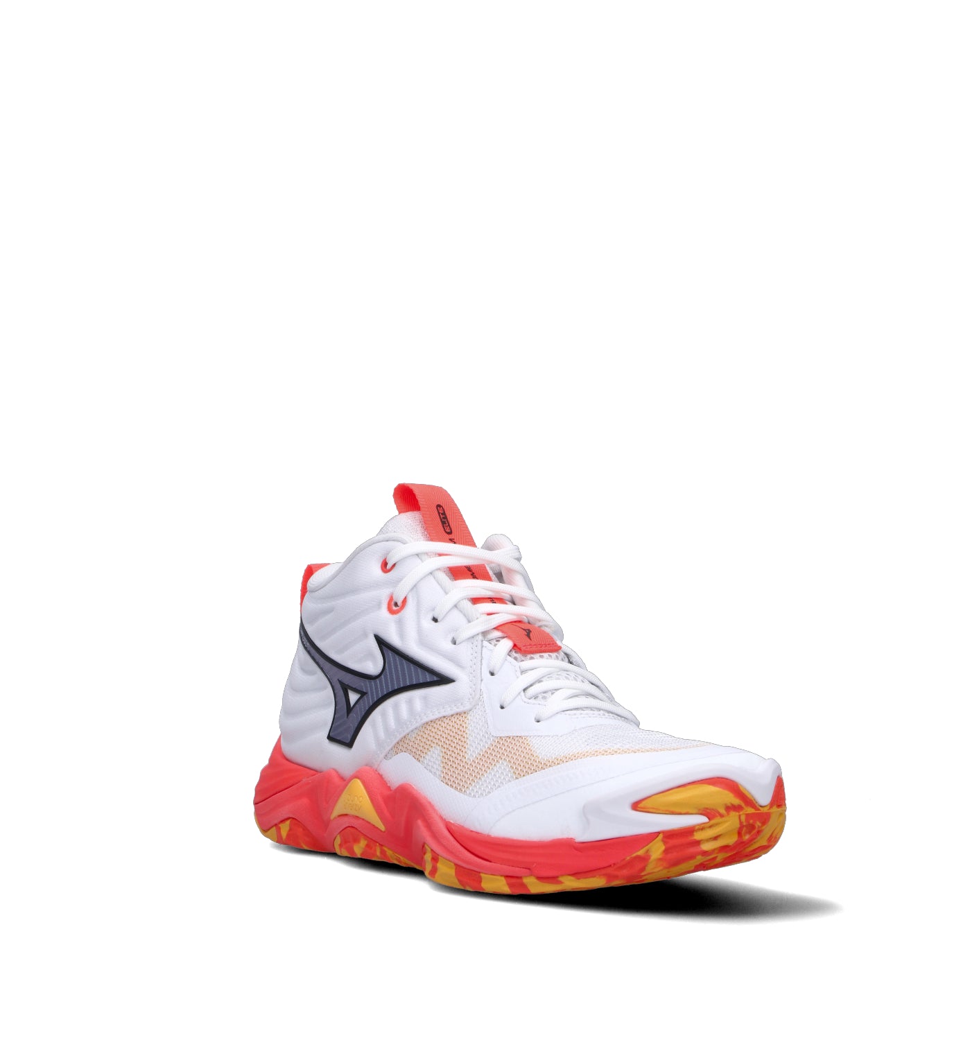MIZUNO WAVE MOMENTUM ELITE MID Scarpa pallavolo uomo bianca