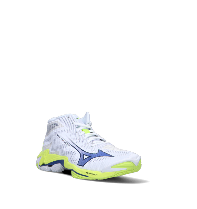MIZUNO WAVE LIGHTENING ELITE MID Scarpa pallavolo uomo bianca