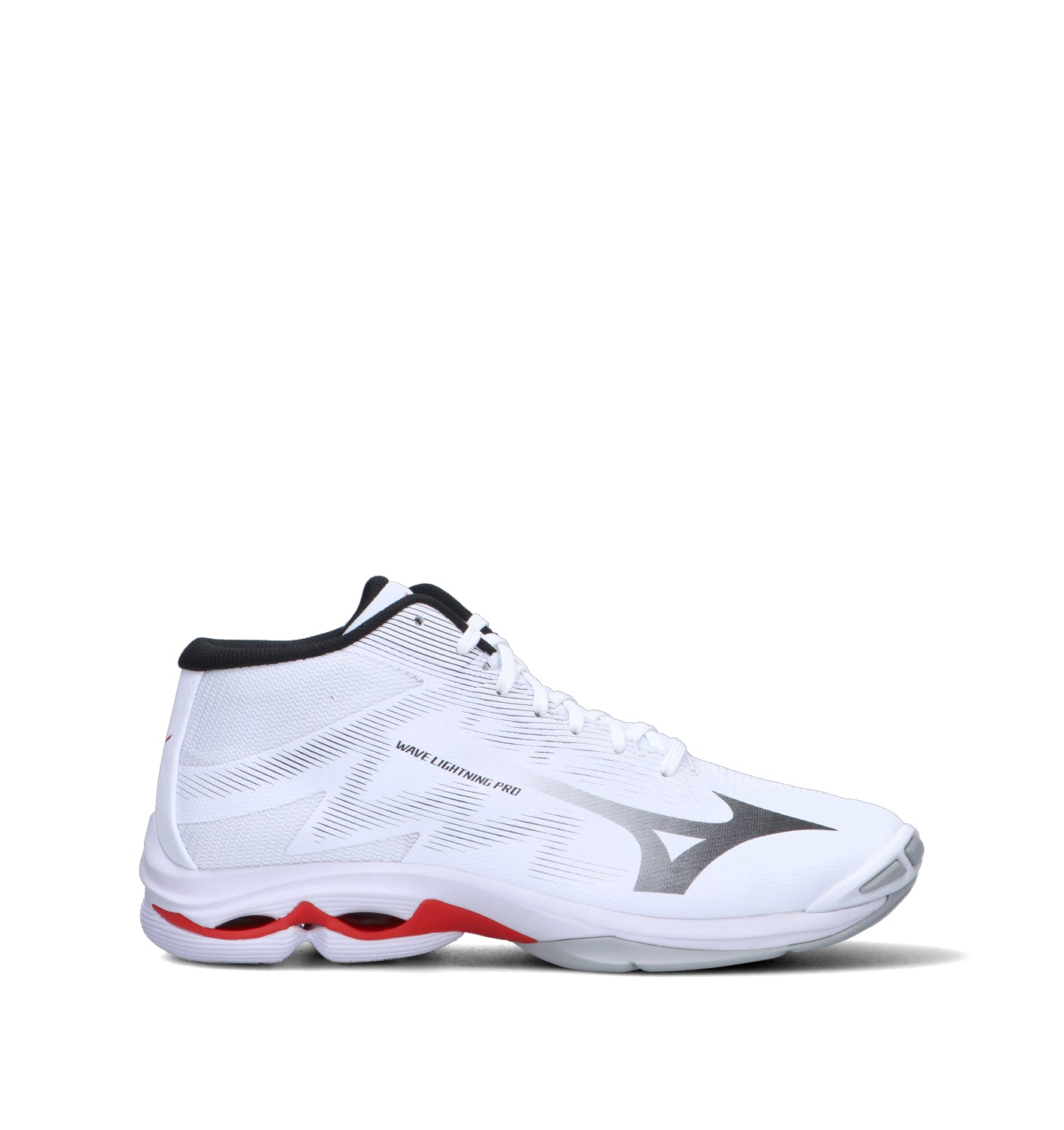MIZUNO WAVE LIGHTENING PRO MID Scarpa pallavolo uomo bianca