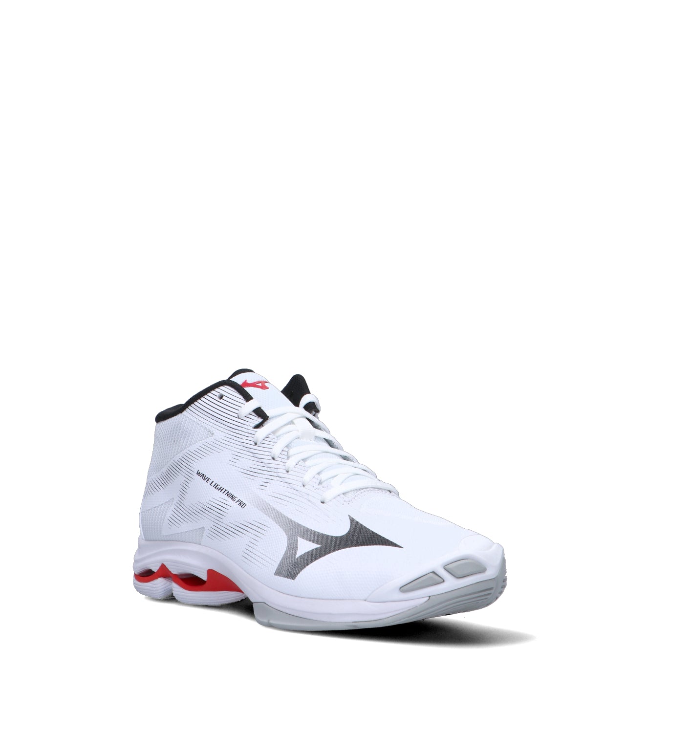 MIZUNO WAVE LIGHTENING PRO MID Scarpa pallavolo uomo bianca