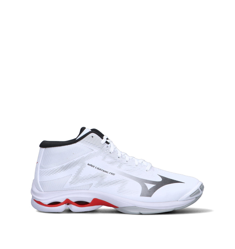 MIZUNO WAVE LIGHTENING PRO MID Scarpa pallavolo uomo bianca