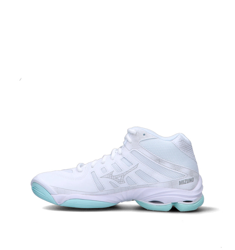 MIZUNO WAVE VOLTAGE 2 MID Scarpa pallavolo donna bianca