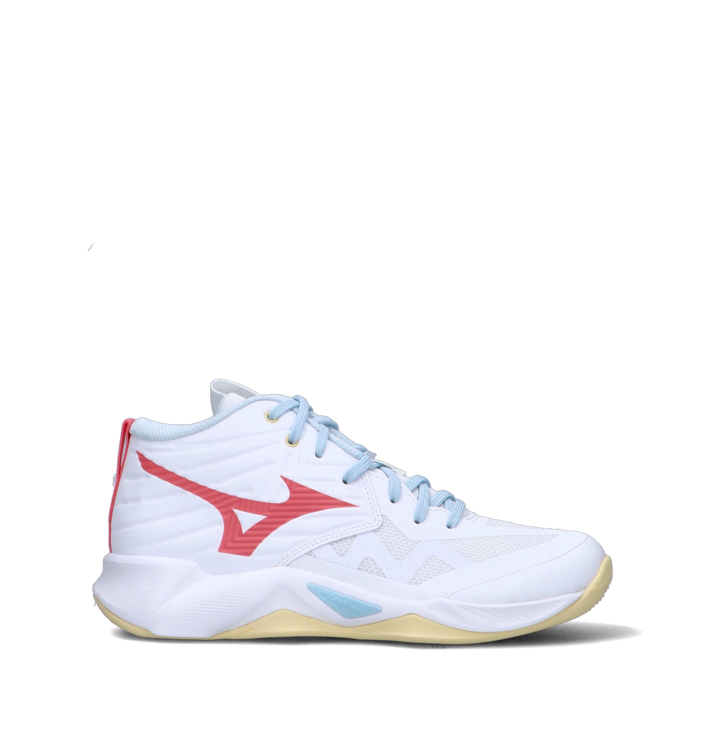 MIZUNO WAVE MOMENTUM PRO MID Scarpa pallavolo donna bianca