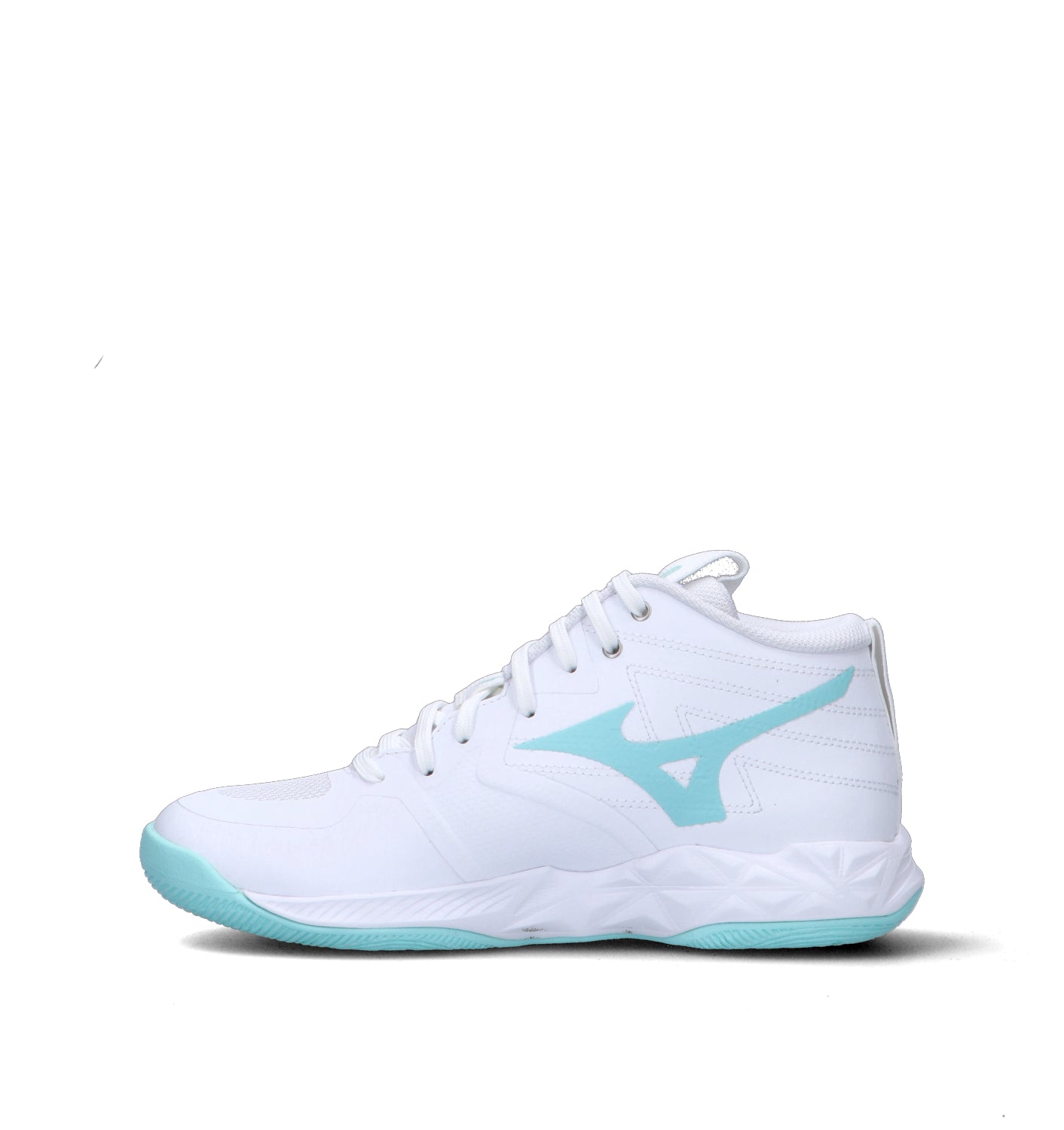 MIZUNO WAVE MOMENTUM PRO MID Scarpa pallavolo donna bianca