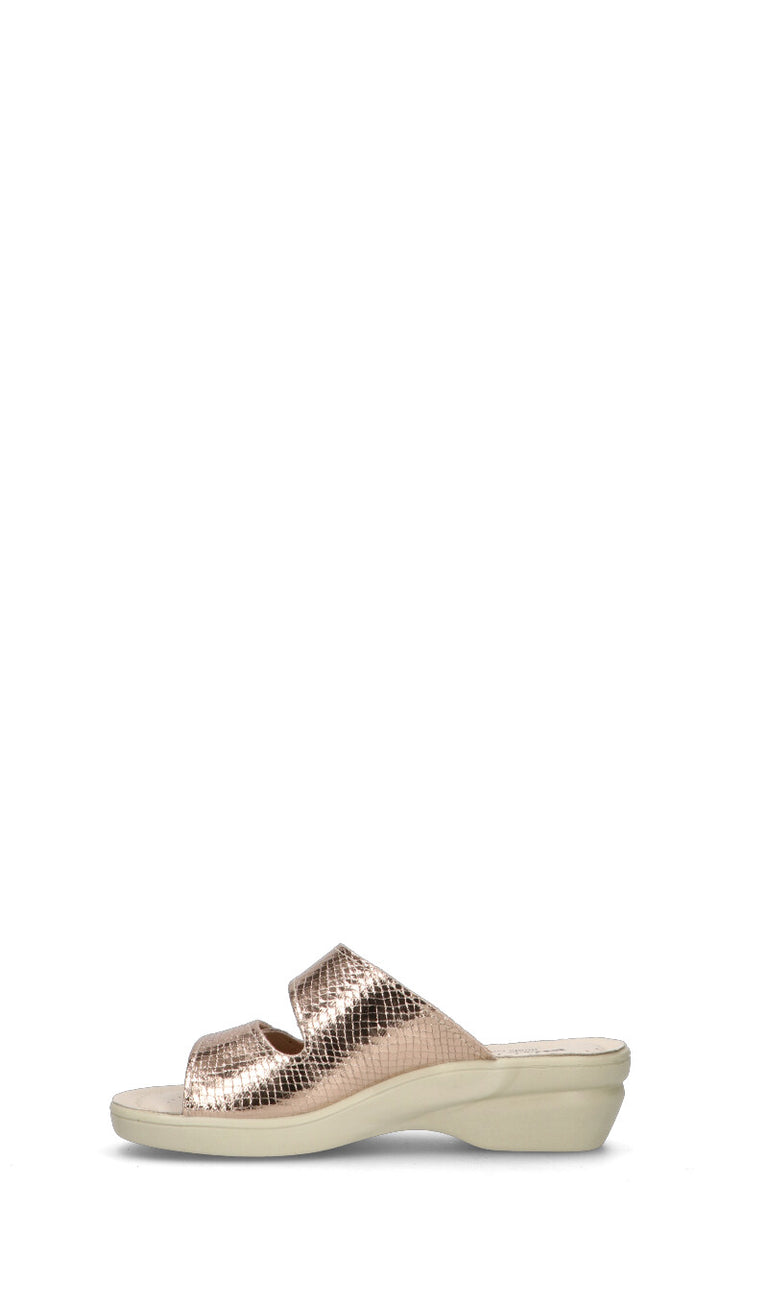 VALLEVERDE Scarpa comfort donna oro