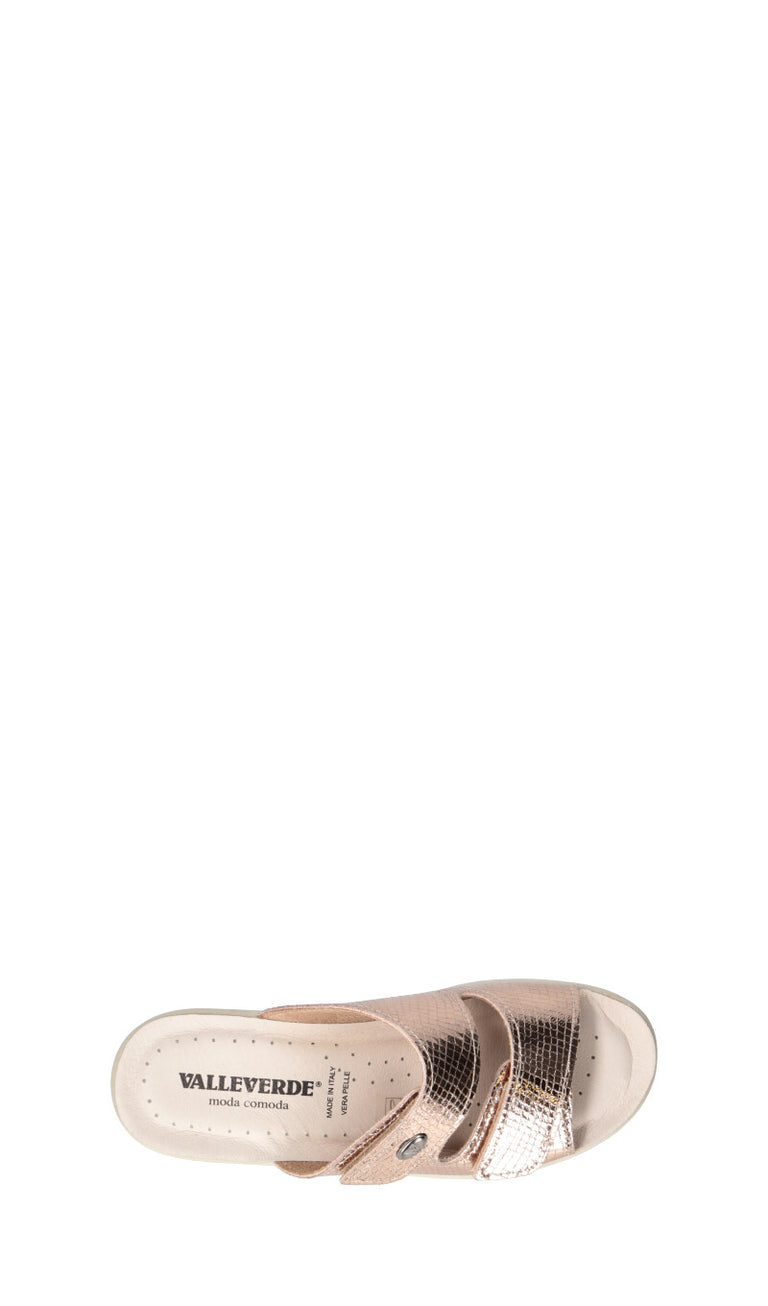 VALLEVERDE Scarpa comfort donna oro