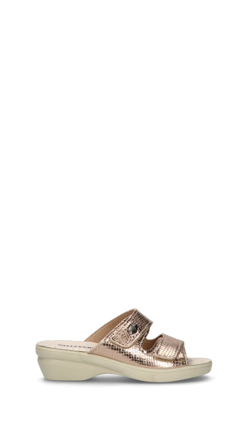 VALLEVERDE Scarpa comfort donna oro