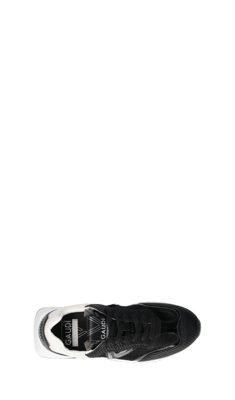 GAUDI Sneaker donna nera in pelle