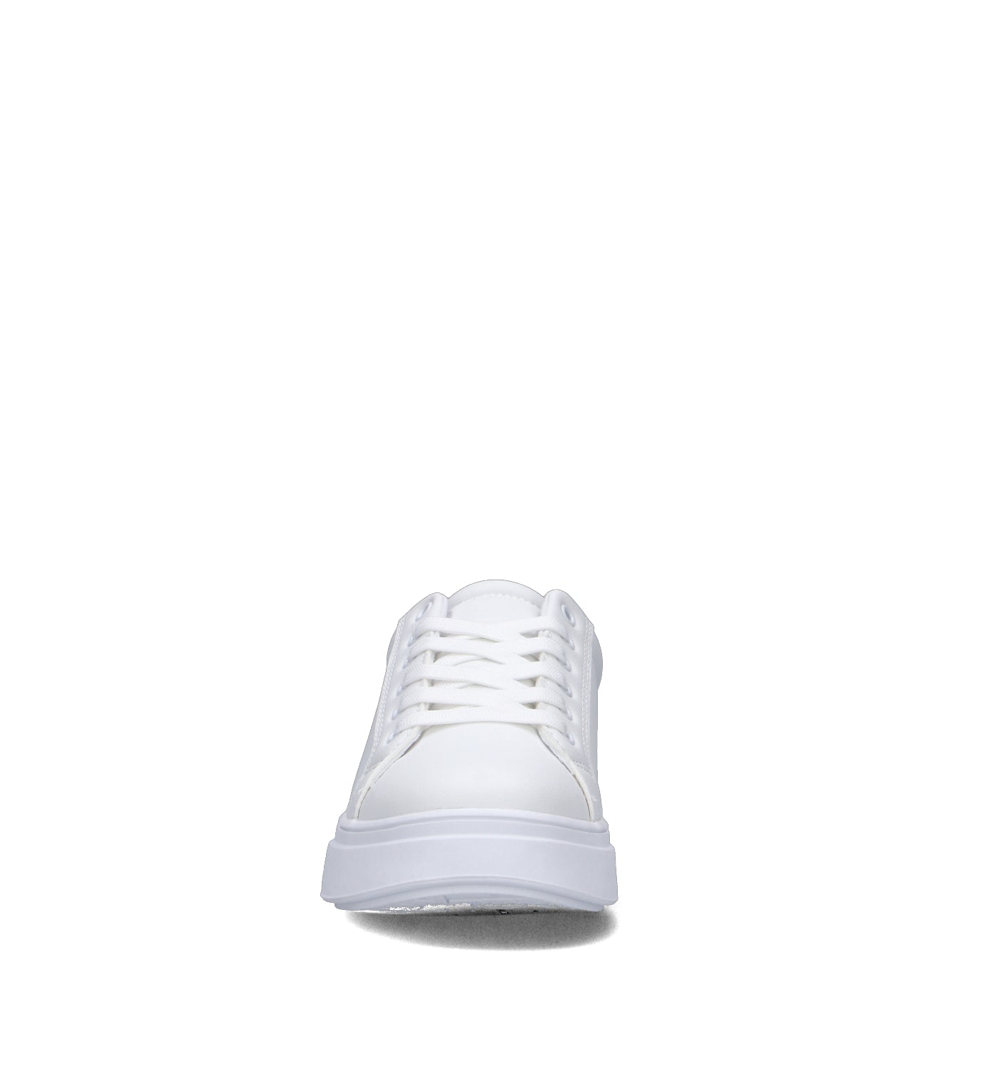 CALVIN KLEIN Sneaker ragazza bianca/argento
