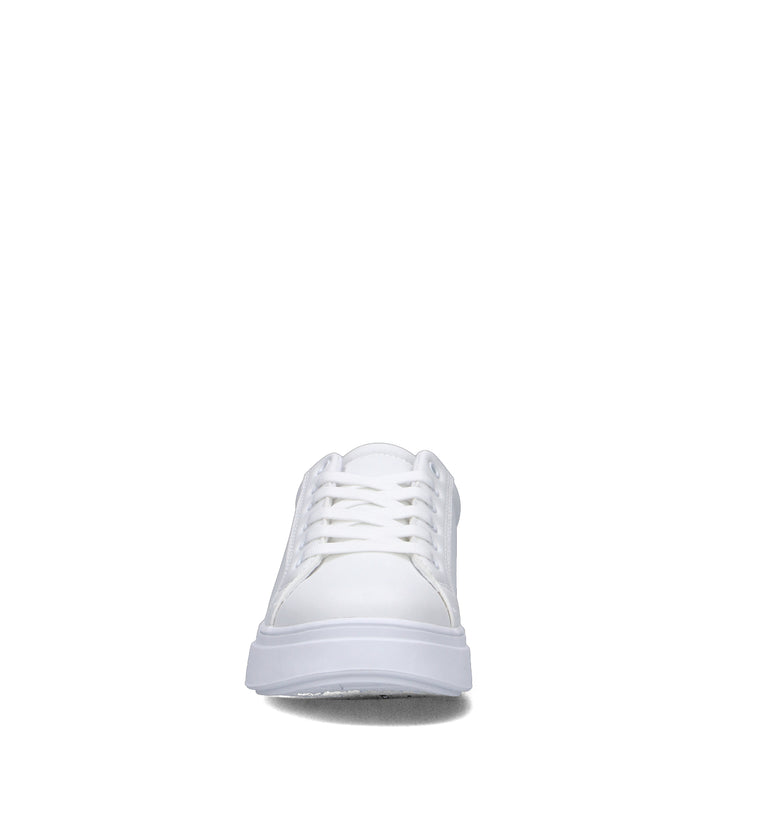 CALVIN KLEIN Sneaker ragazza bianca/argento