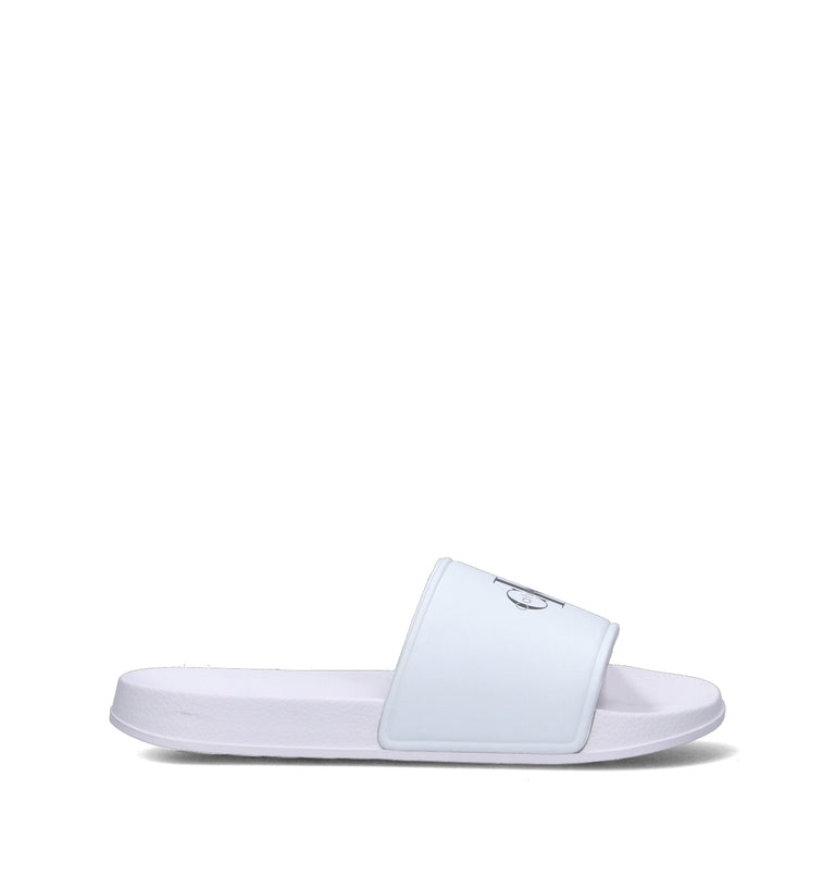CALVIN KLEIN Ciabatta ragazza bianca