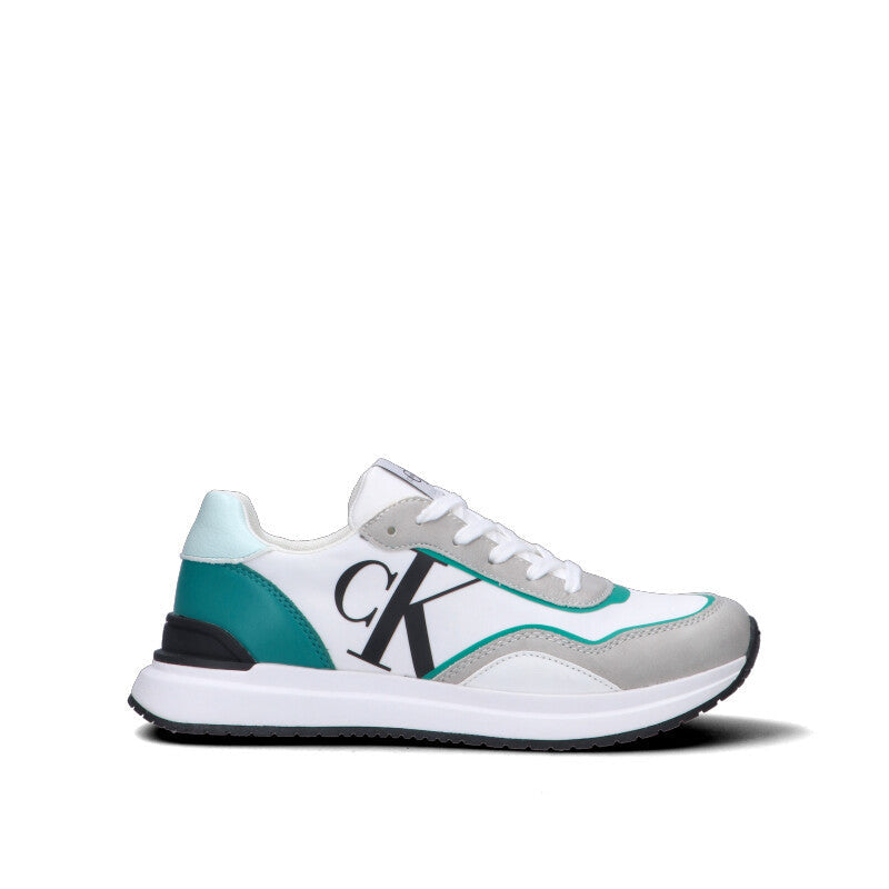 CALVIN KLEIN JEANS Sneaker ragazzo grigia