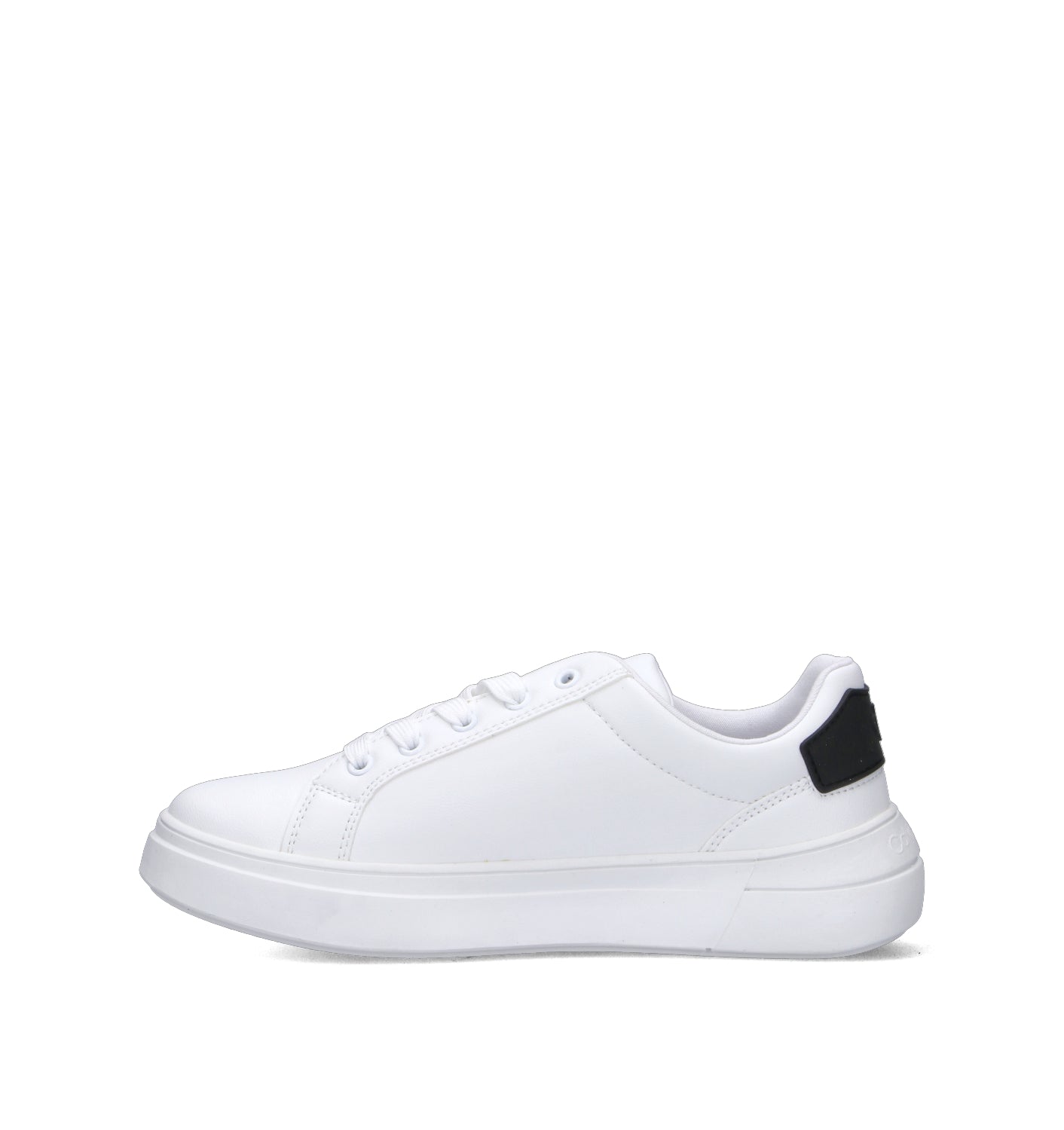 CALVIN KLEIN Sneaker ragazza bianca/nera