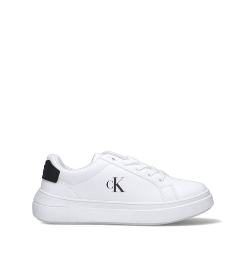 CALVIN KLEIN Sneaker ragazza bianca/nera
