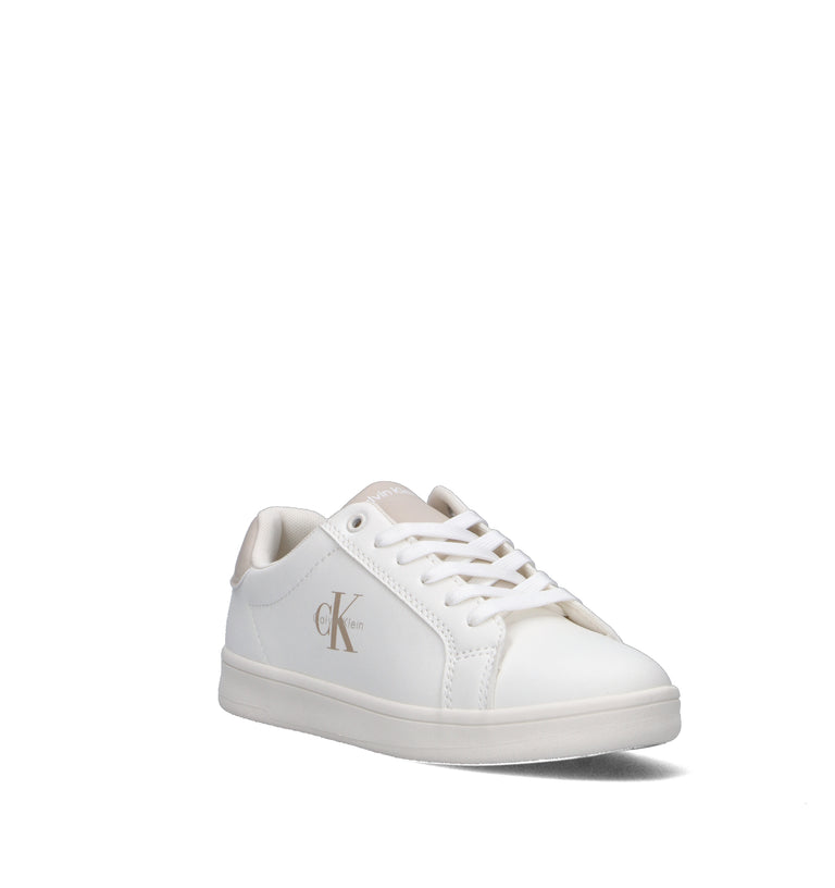 CALVIN KLEIN Sneaker donna bianca/beige