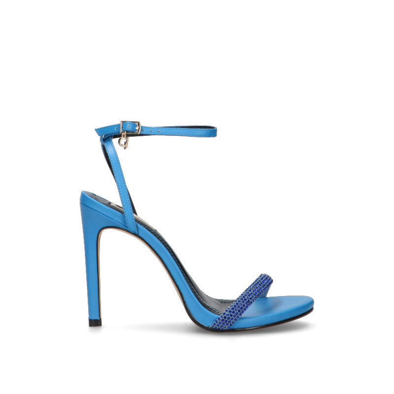 GAUDI' Sandalo donna blu in pelle