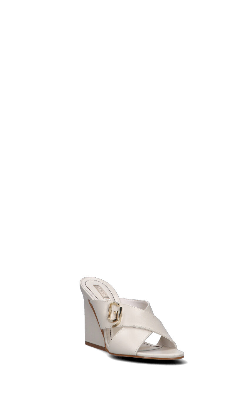 GAUDI' Ciabatta donna bianca in pelle