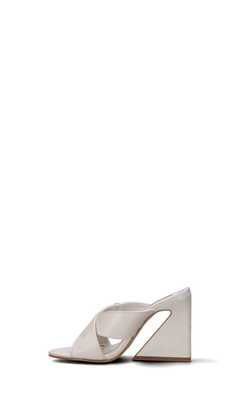 GAUDI' Ciabatta donna bianca in pelle