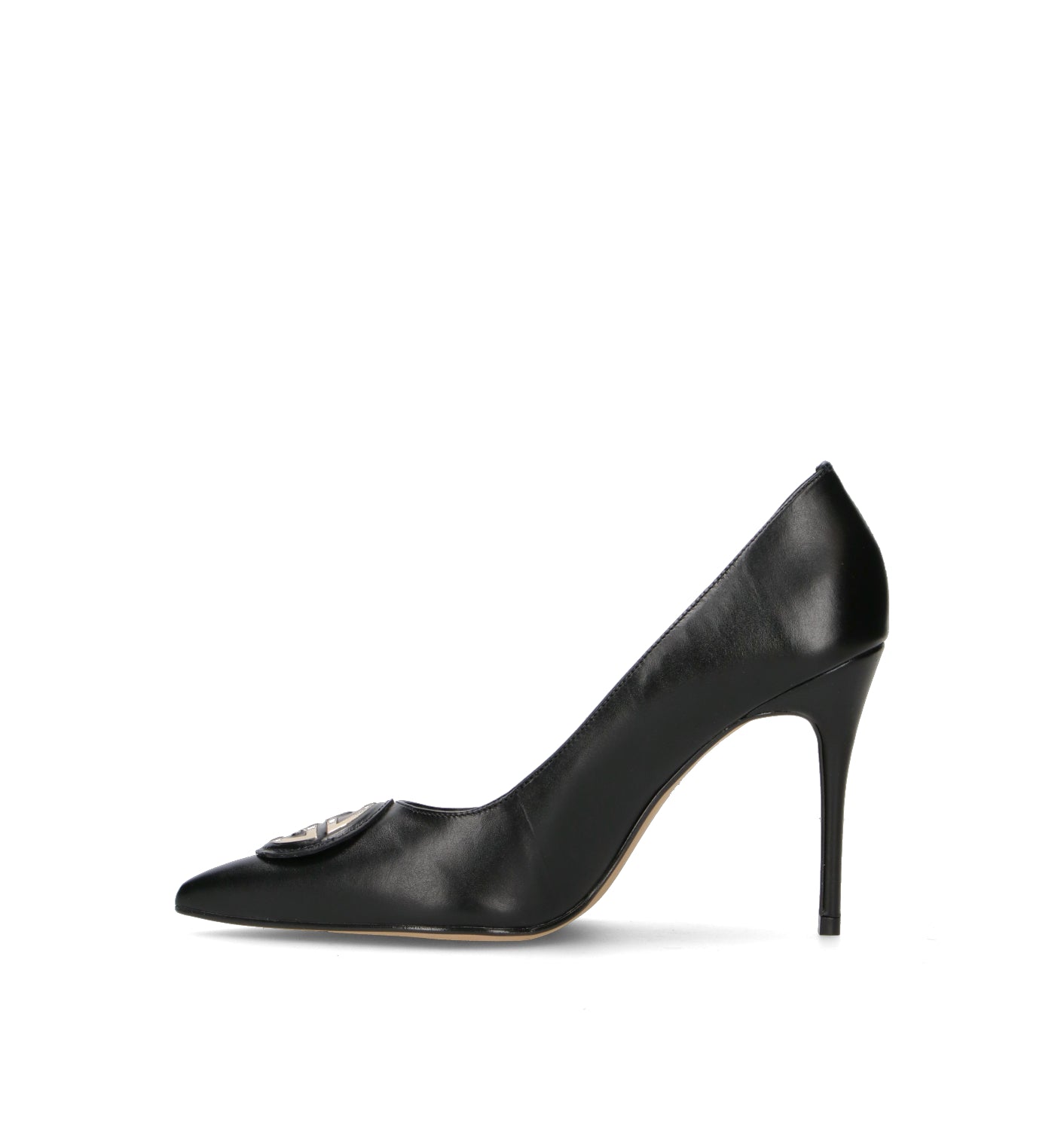 GAUDI' Décolleté donna nero in pelle
