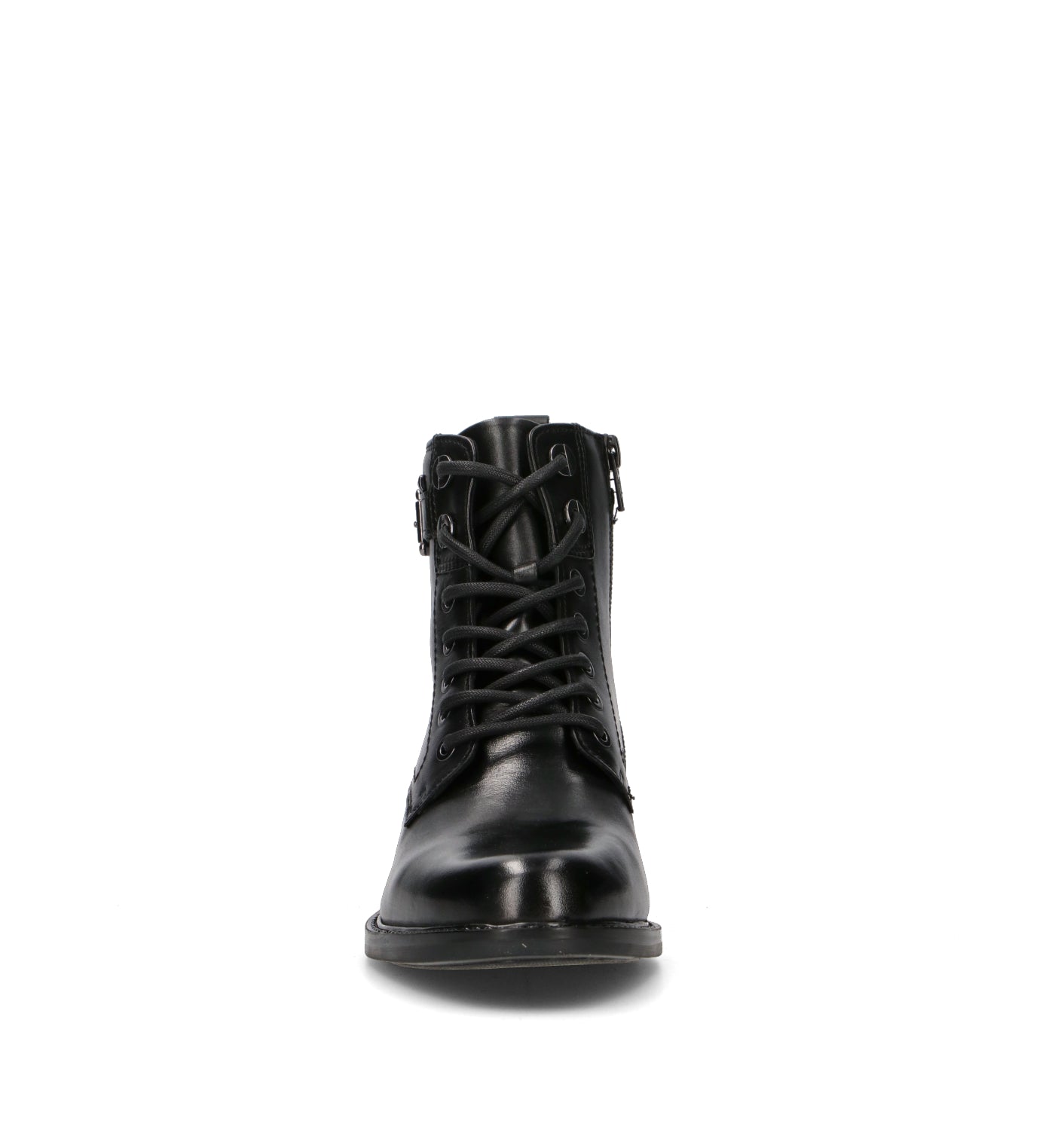 VALLEVERDE Anfibio donna nero in pelle