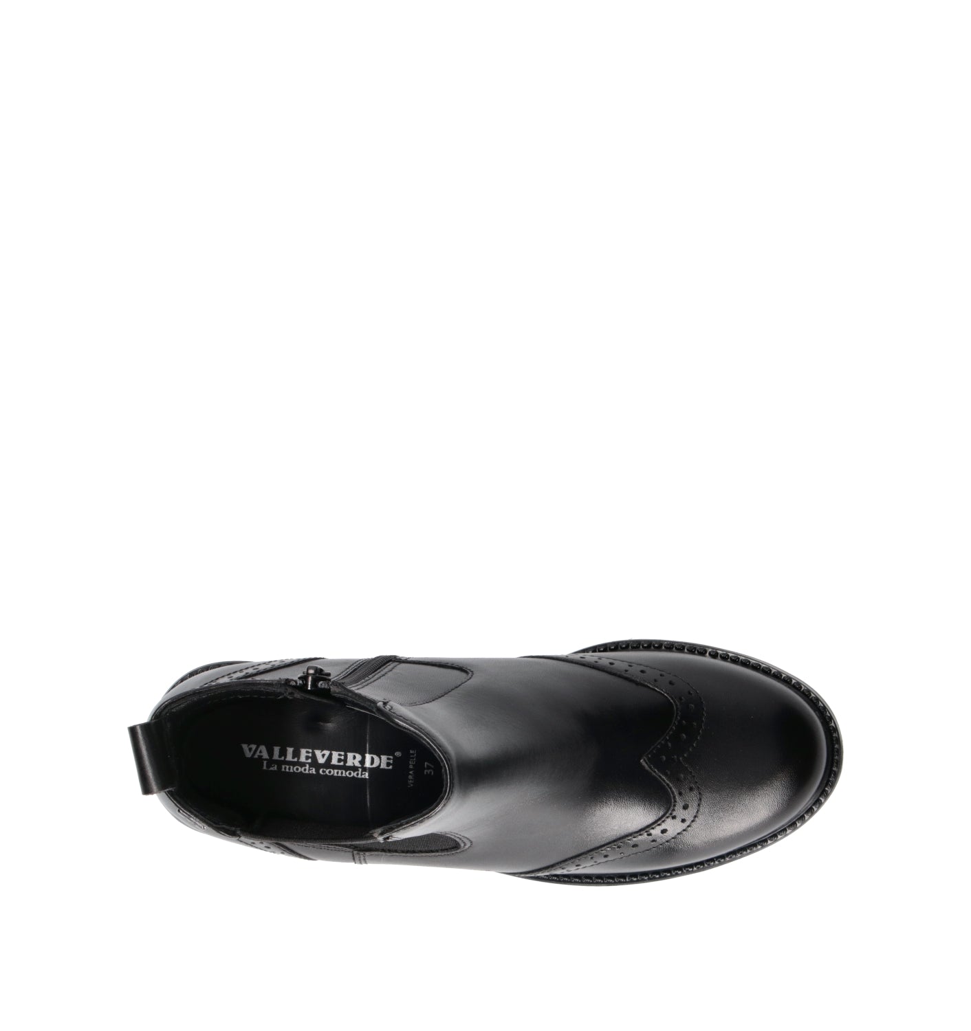 VALLEVERDE Beatles donna nero in pelle