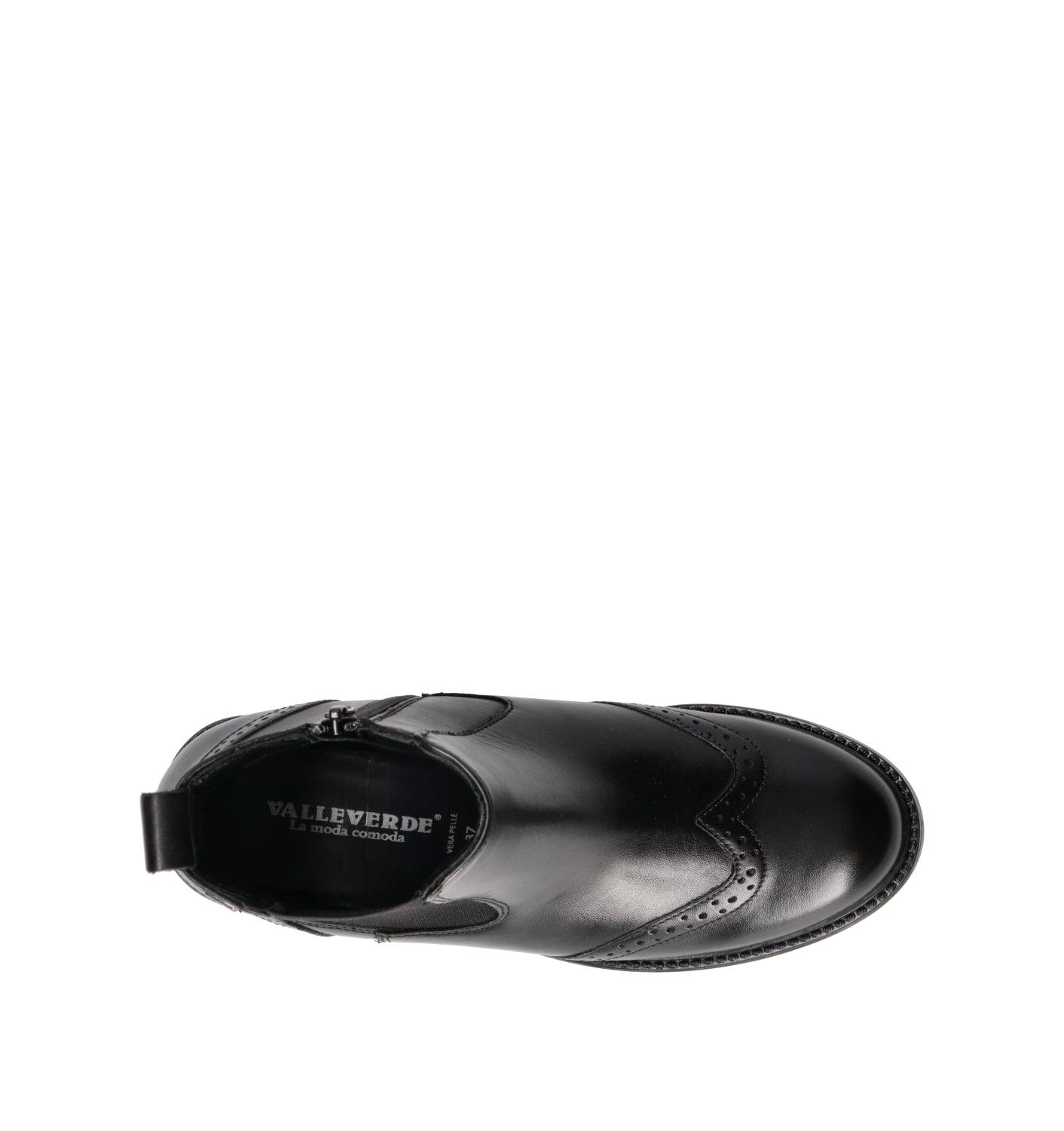 VALLEVERDE Beatles donna nero in pelle