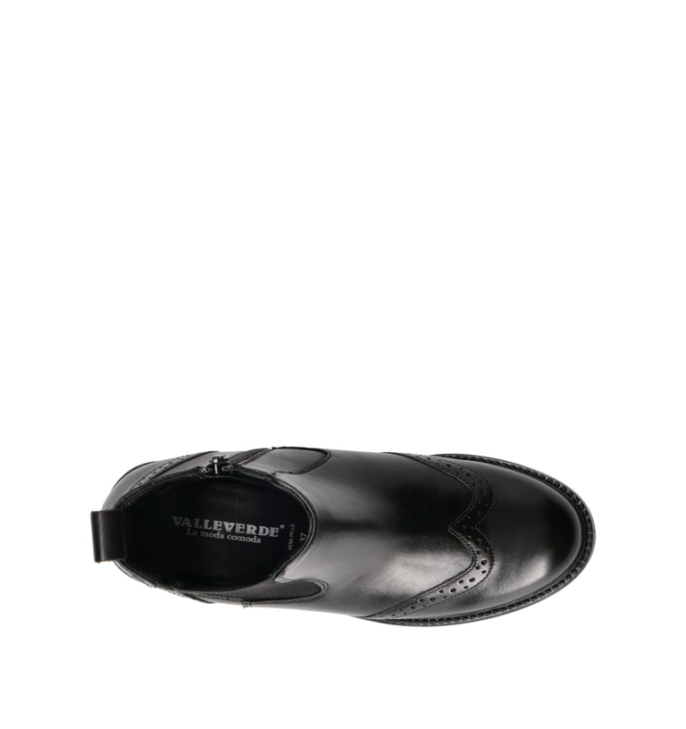 VALLEVERDE Beatles donna nero in pelle