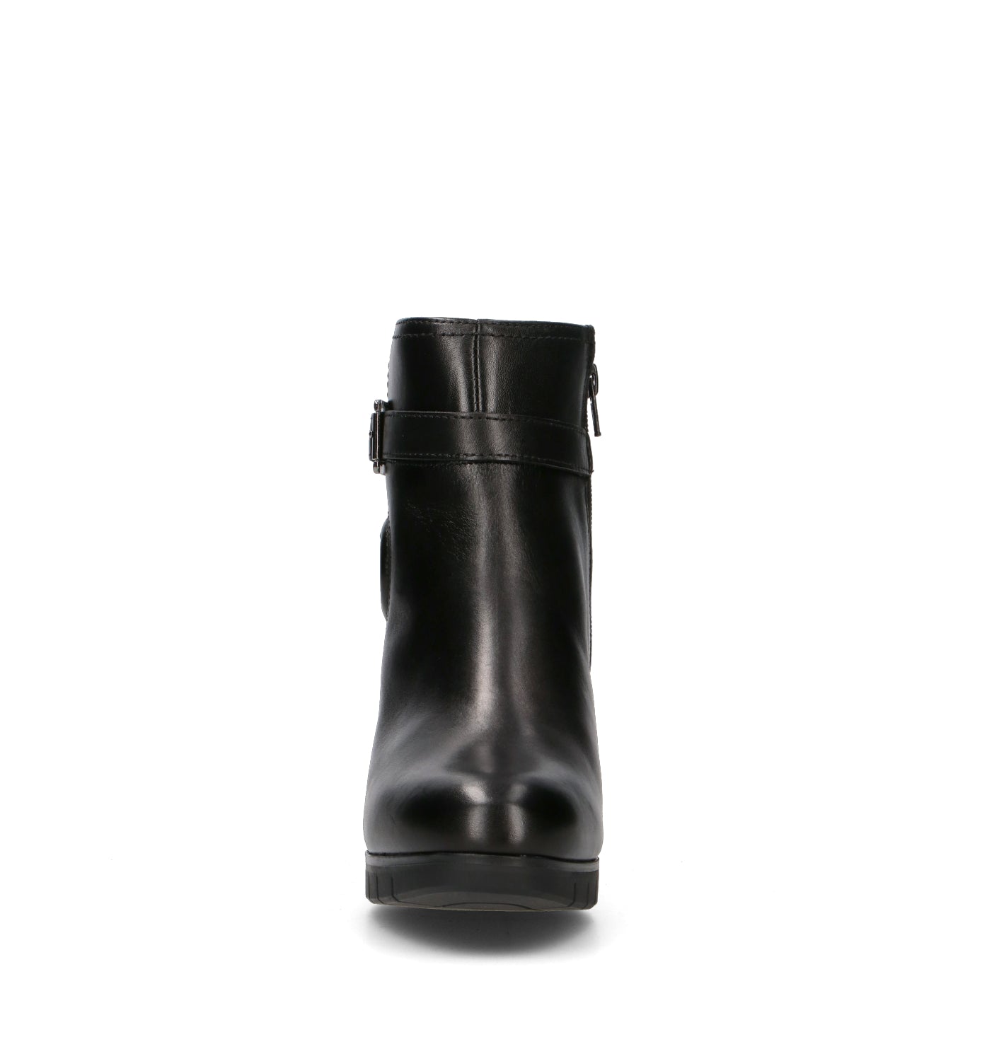 VALLEVERDE Tronchetto donna nero in pelle