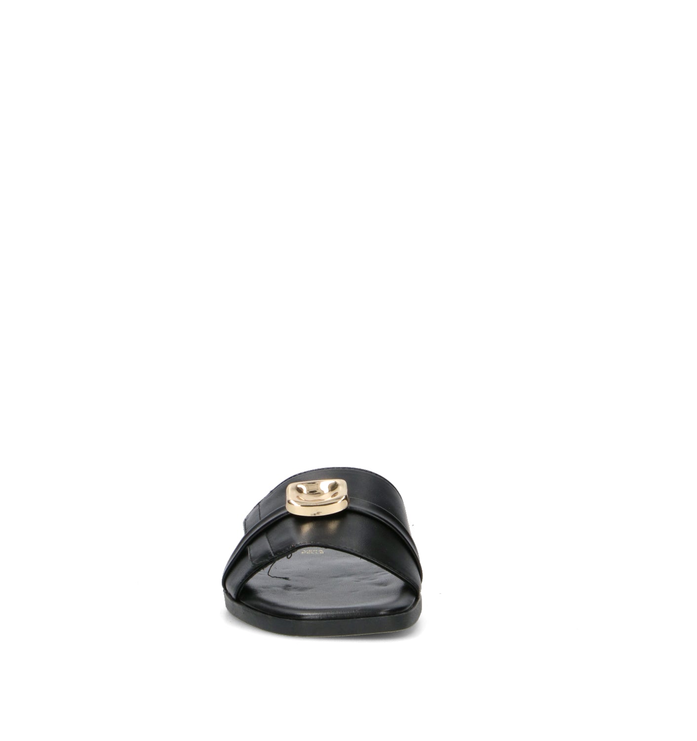 VARIOPINTO Ciabatta donna nera in pelle