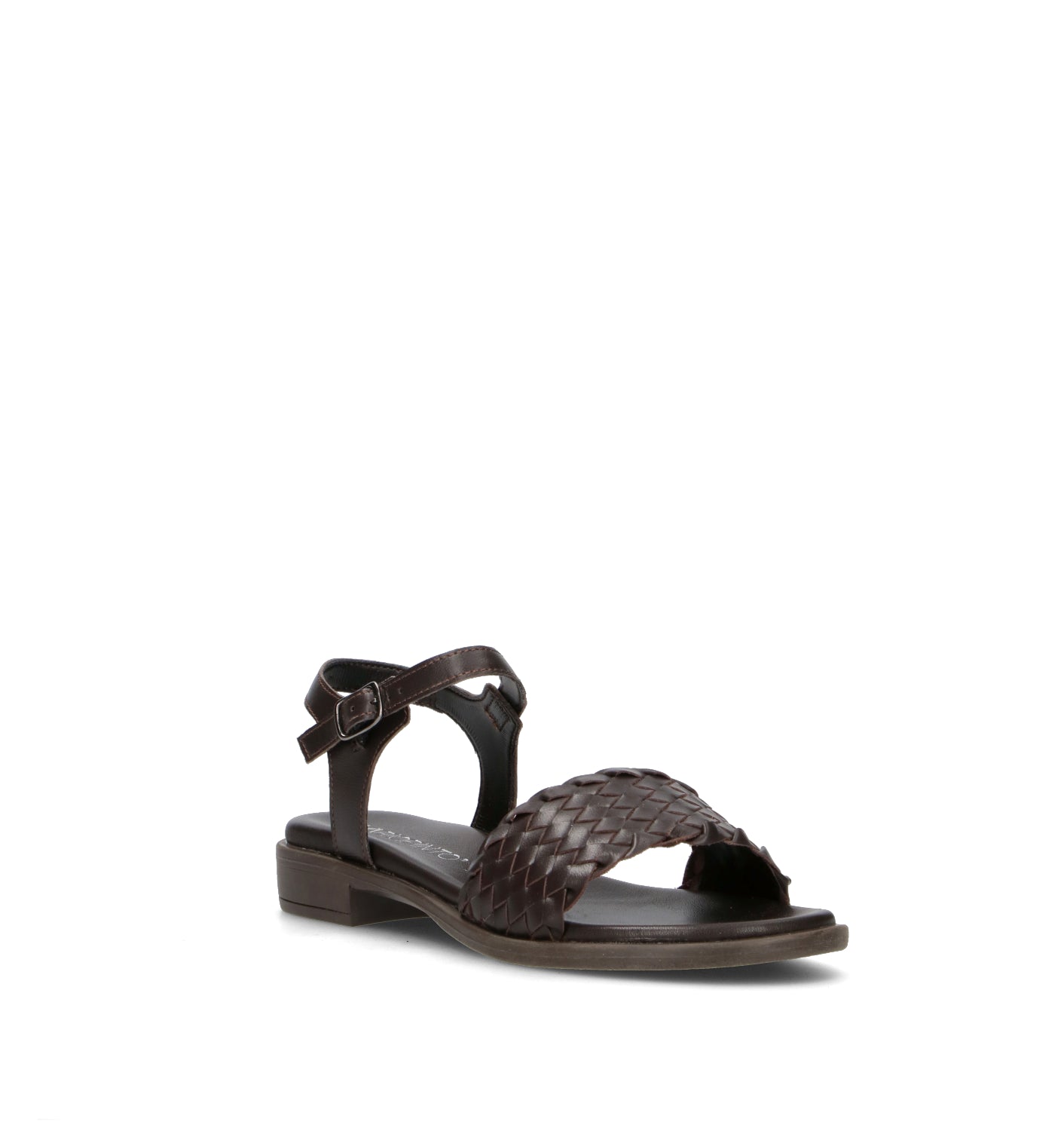 VARIOPINTO Sandalo donna cioccolato in pelle