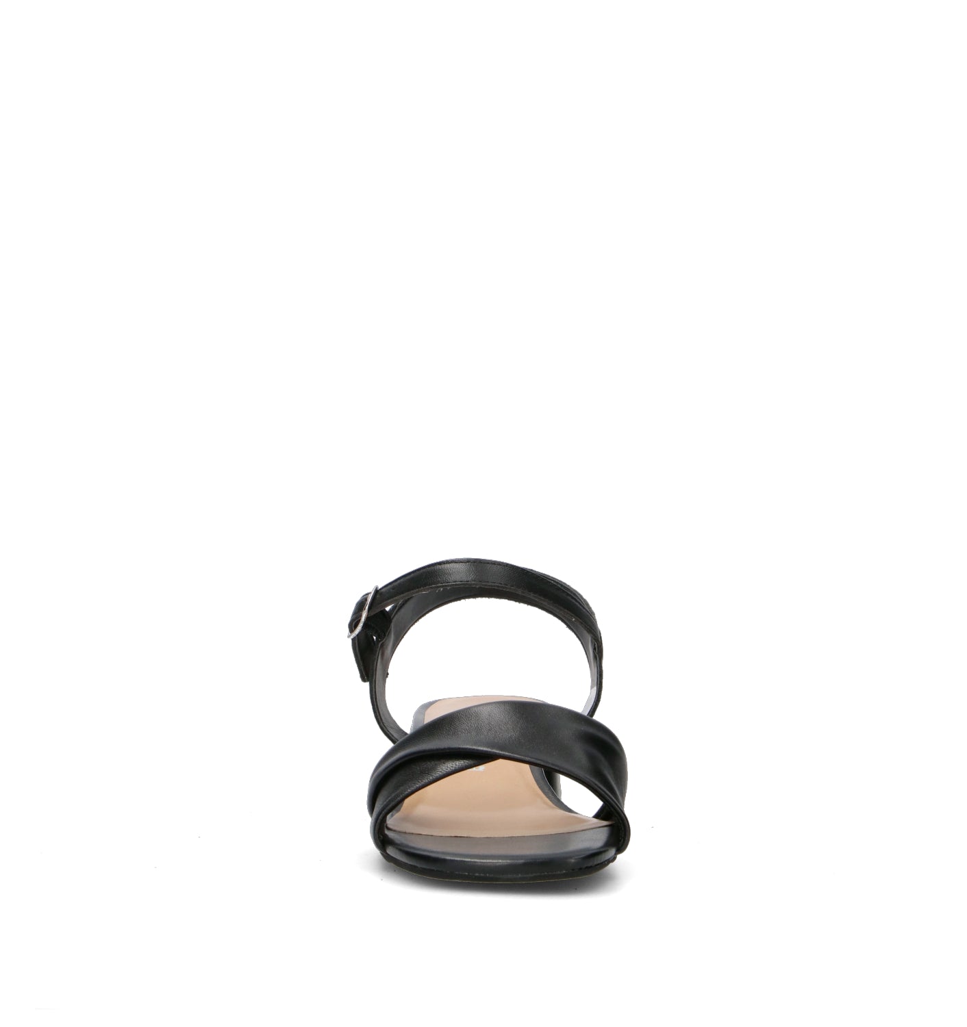 VARIOPINTO Sandalo donna nero in pelle