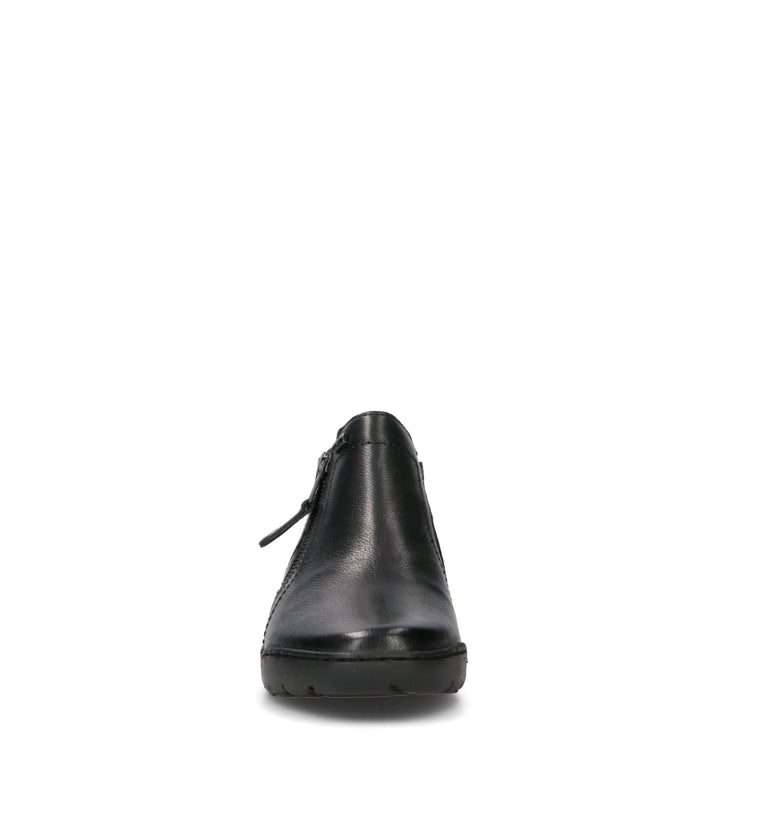 VALLEVERDE Scarpa comfort donna nera in pelle