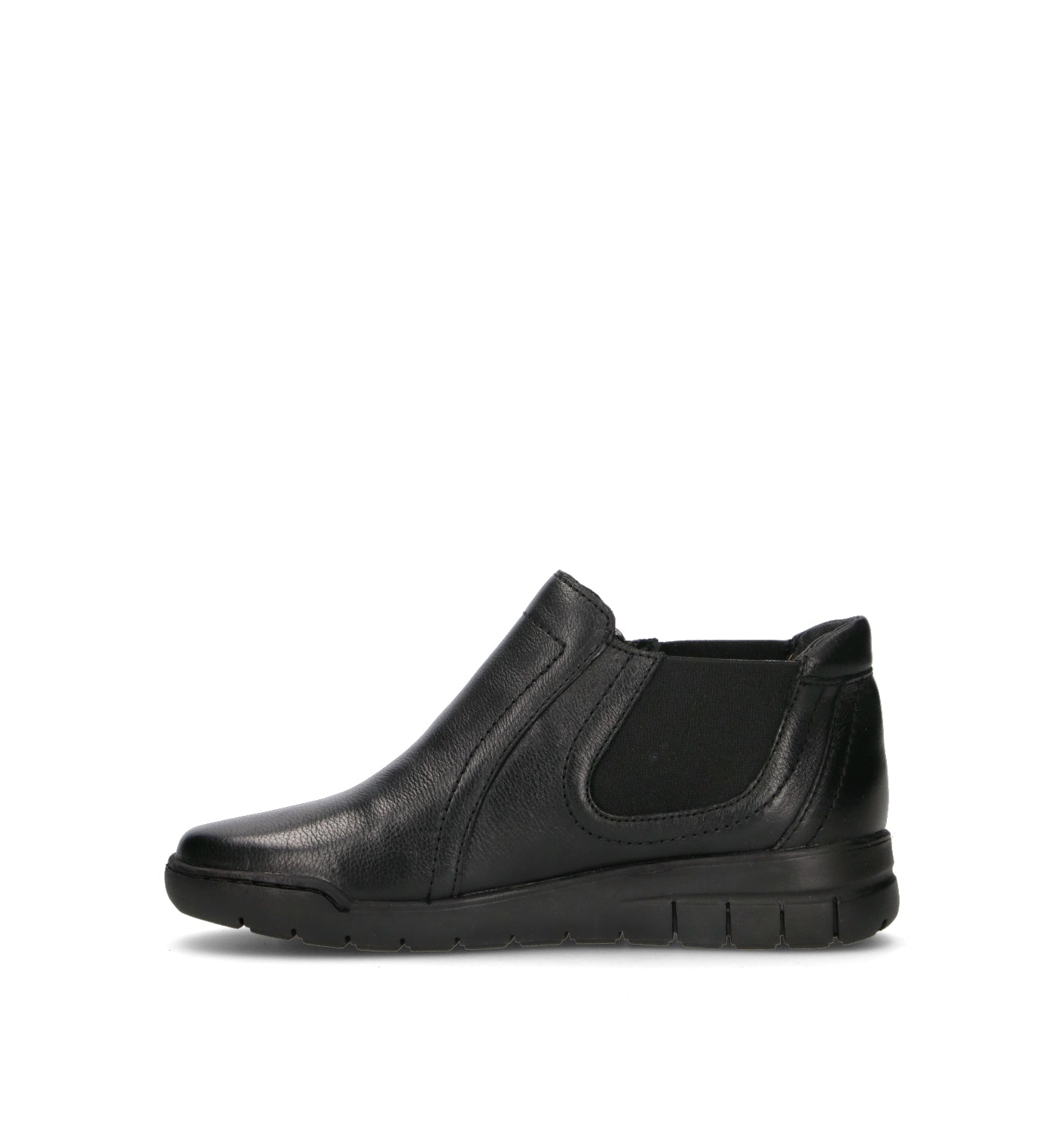 VALLEVERDE Scarpa comfort donna nera in pelle
